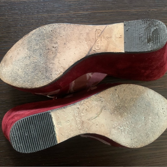 VINTAGE COACH CHRISSE PLATFORM WEDGE SLIDE - Picture 6 of 8